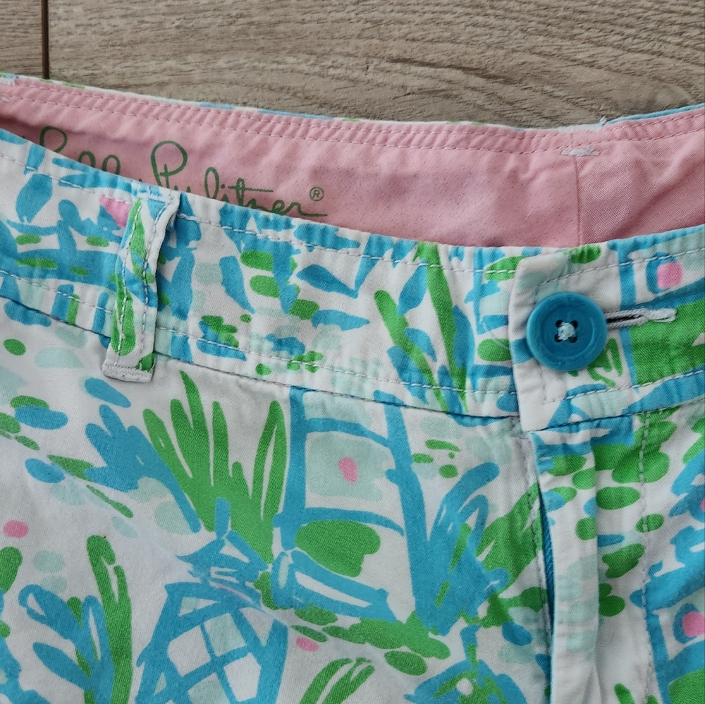 Lilly Pulitzer Callahan shorts size 6 - Picture 2 of 4